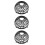 3Pcs Black Plastic Plants Suspension Soil Cover with Easy Installation 3