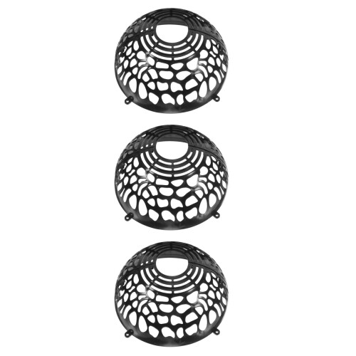 3Pcs Black Plastic Plants Suspension Soil Cover with Easy Installation 2