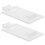 2 Sets Roller Blinds Accessories Curtain Pole Bracket Rod Holder 10
