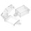 8Pcs Transparent Plastic Switch Covers for Outdoor Button Protection 3