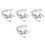4Pcs ABS Reading Lamp Connector and Dashboard Wire for Cars 3