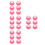 24Pièces Couvercles Rose Wide Mouth Étanche Bébé 4
