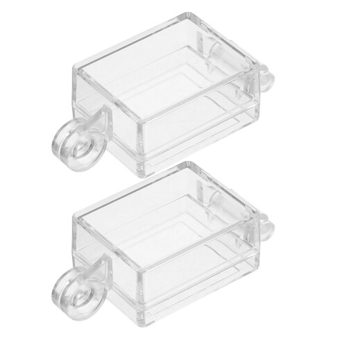 8Pcs Transparent Plastic Switch Covers for Outdoor Button Protection