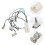 4Pcs ABS Reading Lamp Connector and Dashboard Wire for Cars 10