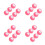 24Pièces Couvercles Rose Wide Mouth Étanche Bébé 9