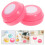 24Pièces Couvercles Rose Wide Mouth Étanche Bébé 10