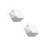 240Pièces Ruban Adhésif Transparent Double Face Usage Solide 8