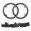 4Pcs Plastic Bike Chainring Guard Black Chain Protector for Cycling 8