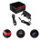 3Pcs Dual Hard Disk Dock Black Multi-Function Reader for Computer Use 11