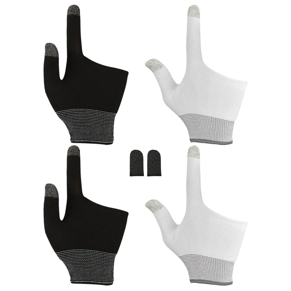 Ultrathin Breathable Finger Sleeve Gloves For Mobile Gaming Use 3633982019837