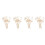 4Sets Natürliche Rattan Duftstäbchen Beige Für Öl-Diffuser Zuhause 4