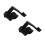 2Pcs Durable Black Thumb Throttle Lever for Motorcycle Cruise Control 8