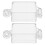 8Pcs Transparent Plastic Switch Covers for Outdoor Button Protection 2