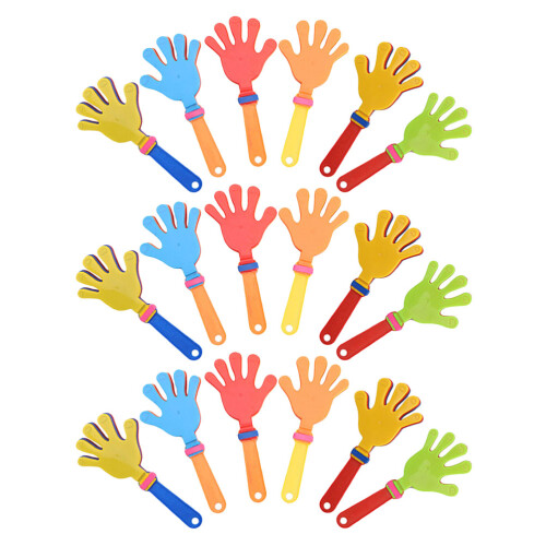 96Pcs Plastic Hand Clappers Cheer Supplies for Sporting Events