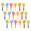 96Pcs Plastic Hand Clappers Cheer Supplies for Sporting Events 2