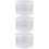 3Pcs Cake Storage Boxes White Paper Lid for Muffin and Cookie Packing 7