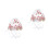 2Pièces Bébé En Rose Pour Été Réglable Et Stylé 6