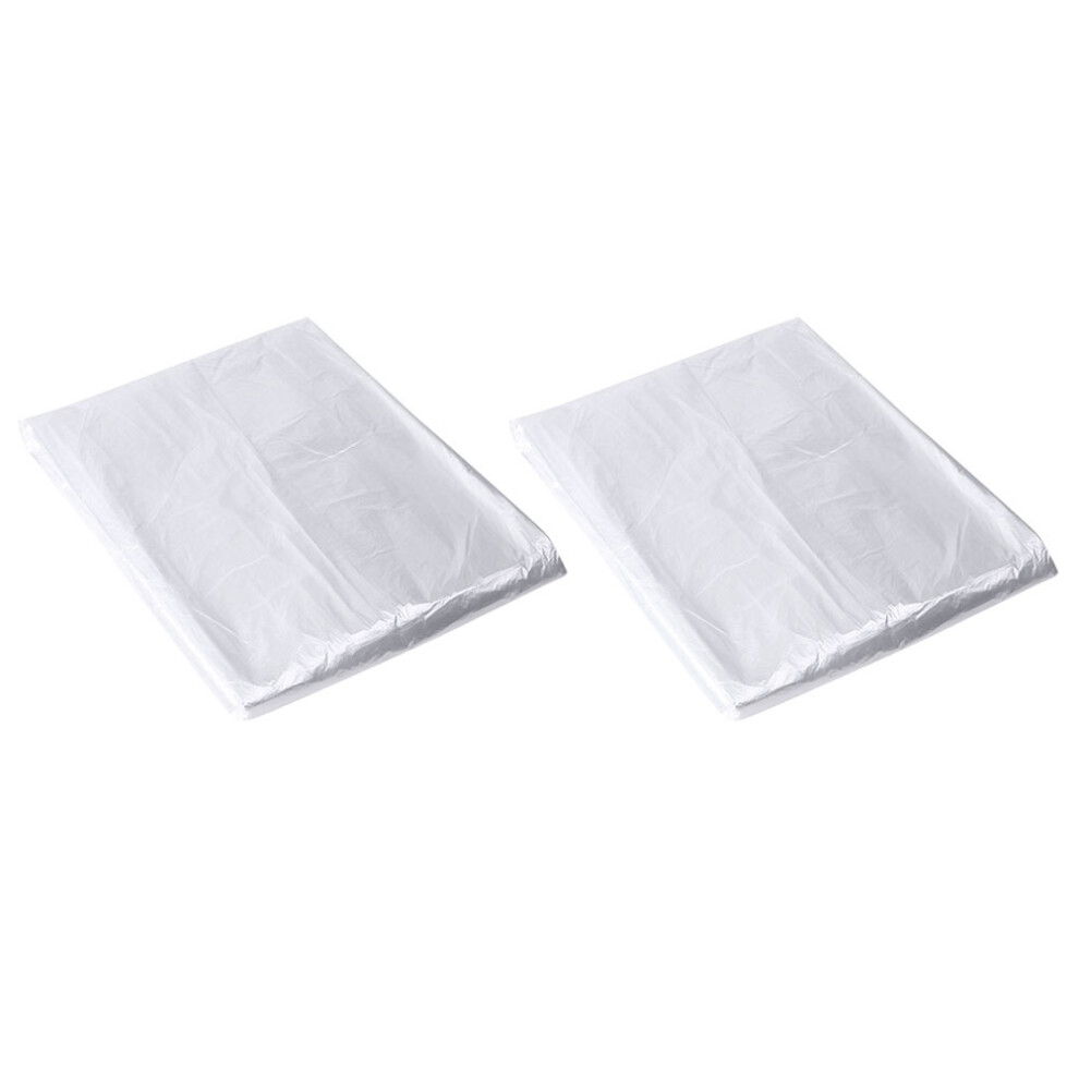 Solustre 160Pcs Leakproof Transparent Pe Foot Washing Bags For Salon And Home