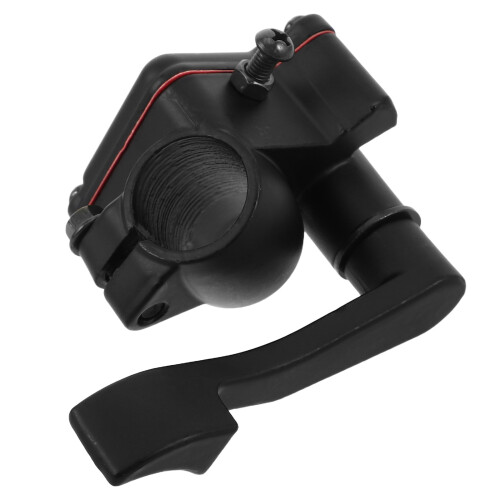 2Pcs Durable Black Thumb Throttle Lever for Motorcycle Cruise Control 1