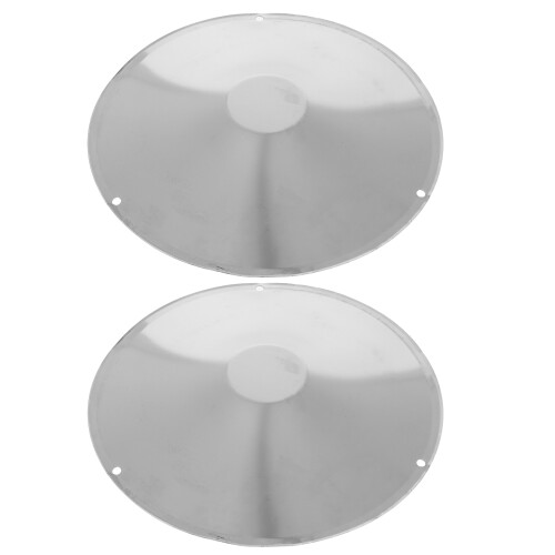 4Pcs Durable Stainless Steel Fire Sprinkler Plate Silver