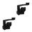 2Pcs Durable Black Thumb Throttle Lever for Motorcycle Cruise Control 6