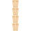 200Pcs Replacement Natural Reed Bee Tubes Compact Durable Bee Supplies 10
