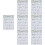 7Pcs Professional Trumpet Chord Chart White Easy Read Wall Poster 8