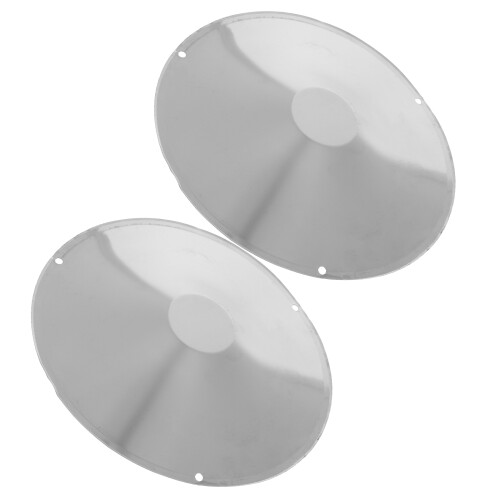 4Pcs Durable Stainless Steel Fire Sprinkler Plate Silver 2
