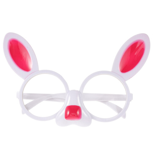 3Pcs Multi Easter Bunny Costume Glasses Lightweight Plastic Frames 2