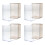 6Pcs Transparent Figure Model Display Case Durable Plastic Storage Box 1