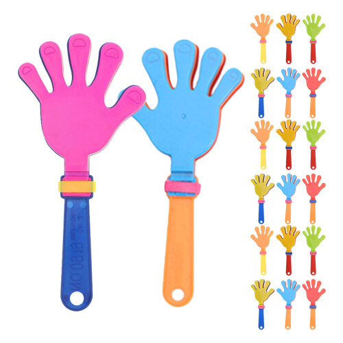 96Pcs Plastic Hand Clappers Cheer Supplies for Sporting Events 2