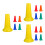 15Pcs Red Reflective Plastic Training Marker Cones for Sports Use 4