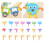 300Pcs Mini Colorful Brads Two-Legged Nails For Diy Craft Projects 7