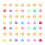 300Pcs Mini Colorful Brads Two-Legged Nails For Diy Craft Projects 9