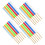 72Pcs Blind Cleaner Duster Tool Bamboo & Microfiber for Narrow Spaces 3