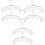 6Pcs Stainless Steel Laundry Drying Hangers with Clips Silver 3