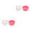 4Pièces Bols Soak PP Assorties Accessoires Ongles 8