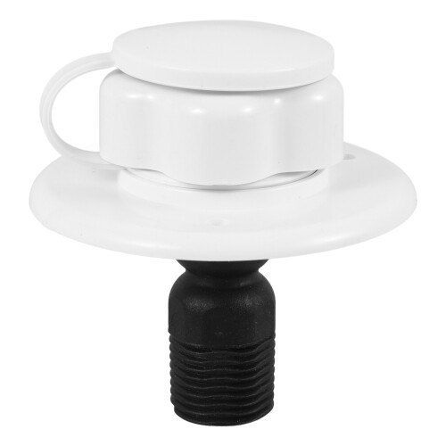 2Pcs White Rv Water Hose Connector with Gravity Feed and Check Valve