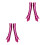 2Paires En Cuir Pour Costume Féminin 3