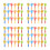 96Pcs Plastic Hand Clappers Cheer Supplies for Sporting Events 6