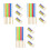 72Pcs Blind Cleaner Duster Tool Bamboo & Microfiber for Narrow Spaces 8