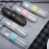 3Pcs Camping Stainless Steel Flatware Set Yellow Spoon Chopsticks Case 4