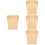 200Pcs Replacement Natural Reed Bee Tubes Compact Durable Bee Supplies 8