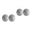 4Pcs Durable Stainless Steel Fire Sprinkler Plate Silver 7