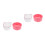4Pièces Bols Soak PP Assorties Accessoires Ongles 7