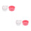 4Pièces Bols Soak PP Assorties Accessoires Ongles 6
