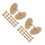 40Pièces Marqueurs De Position En Bois Beige Pour Accessoires De Golf 6