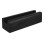 2Pcs Solid Wood Floor Mirror Rack Black with Stable Anti-Skid Design 2
