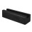 2Pcs Solid Wood Floor Mirror Rack Black with Stable Anti-Skid Design 1