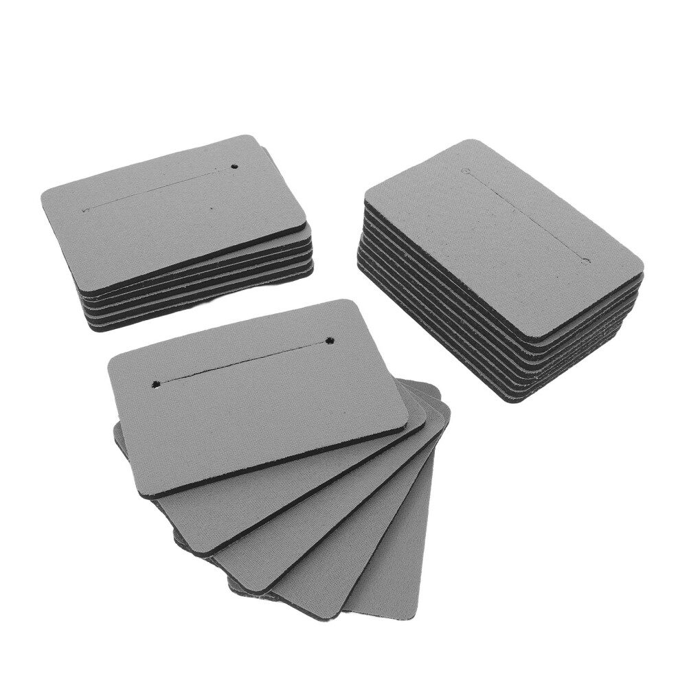 Vaguelly Grey 60Pcs Reusable Heat-Resistant Curling End Pads For Salon Use